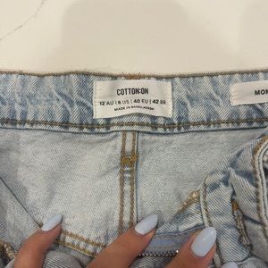 Cotton on mom jeans
